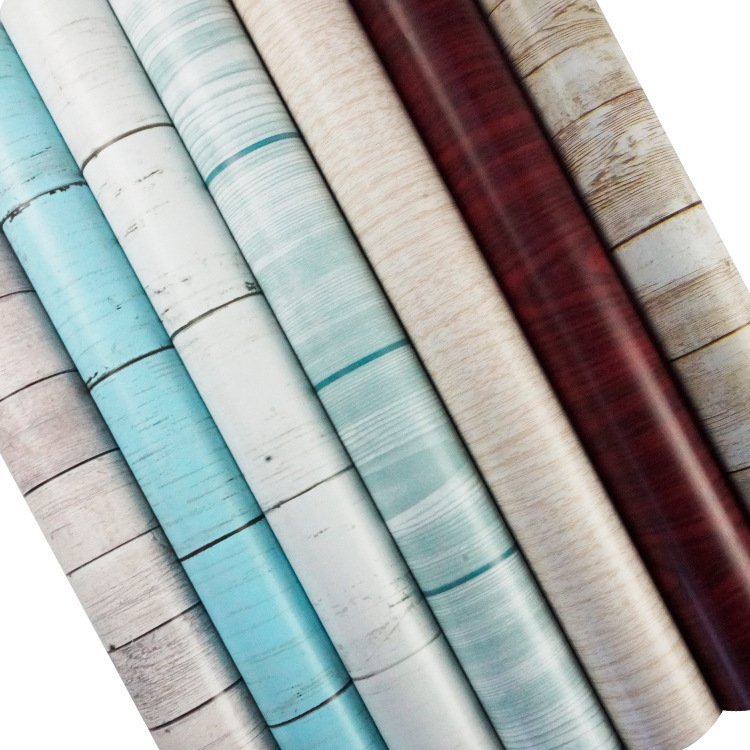 Waterproof modern decorative pvc wallpaper self adhesive vinyl film for home