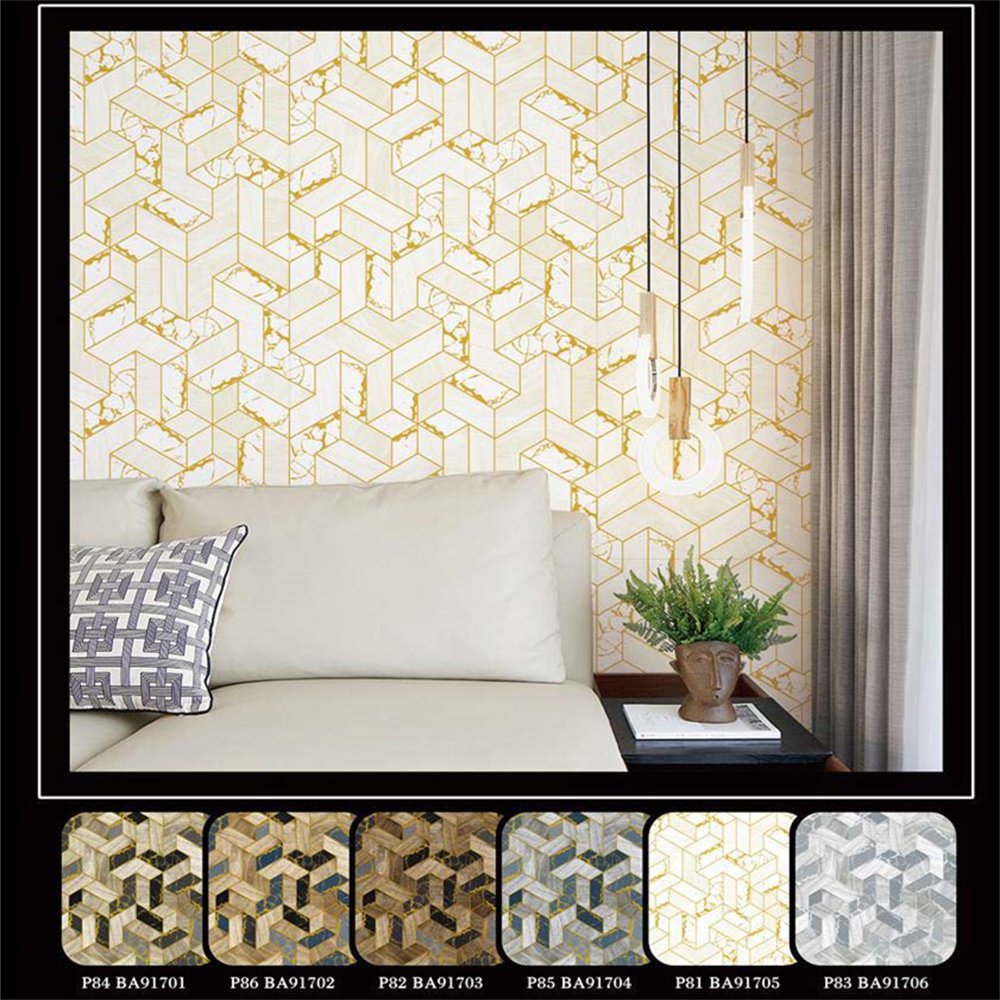 2024 new style elegant 3d materials papier peint mural vgtal home and kitchen decorative wallpaper 5D waterproof decor wallpaper