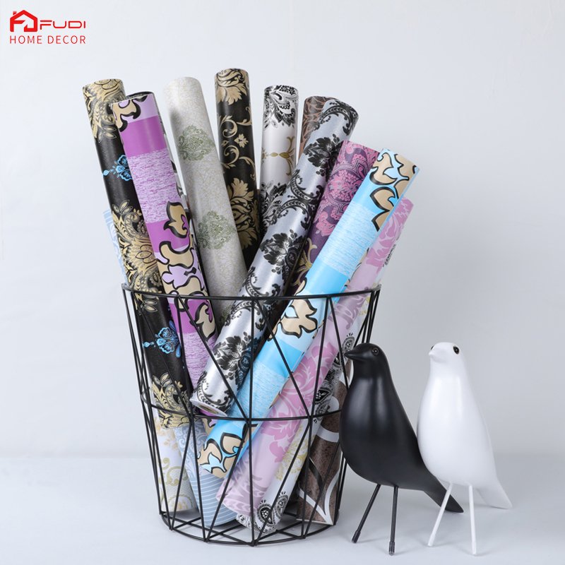 Removable Nature 10 Meters Pink Tropical Wallpaper Roll
