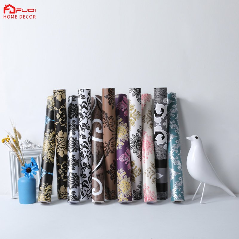 Removable Nature 10 Meters Pink Tropical Wallpaper Roll