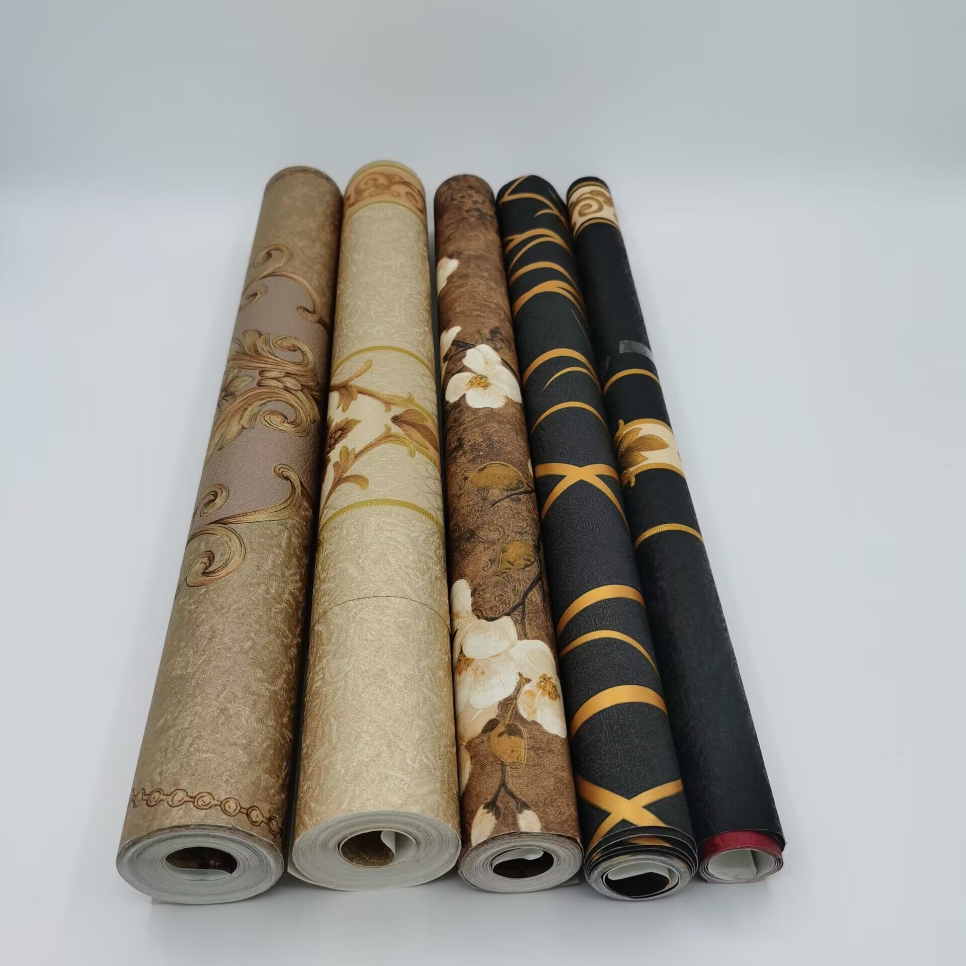 KEYRONE 210g Factory Wholesale Modern Wall Paper PVC Waterproof Peel Stick Wallpaper Home