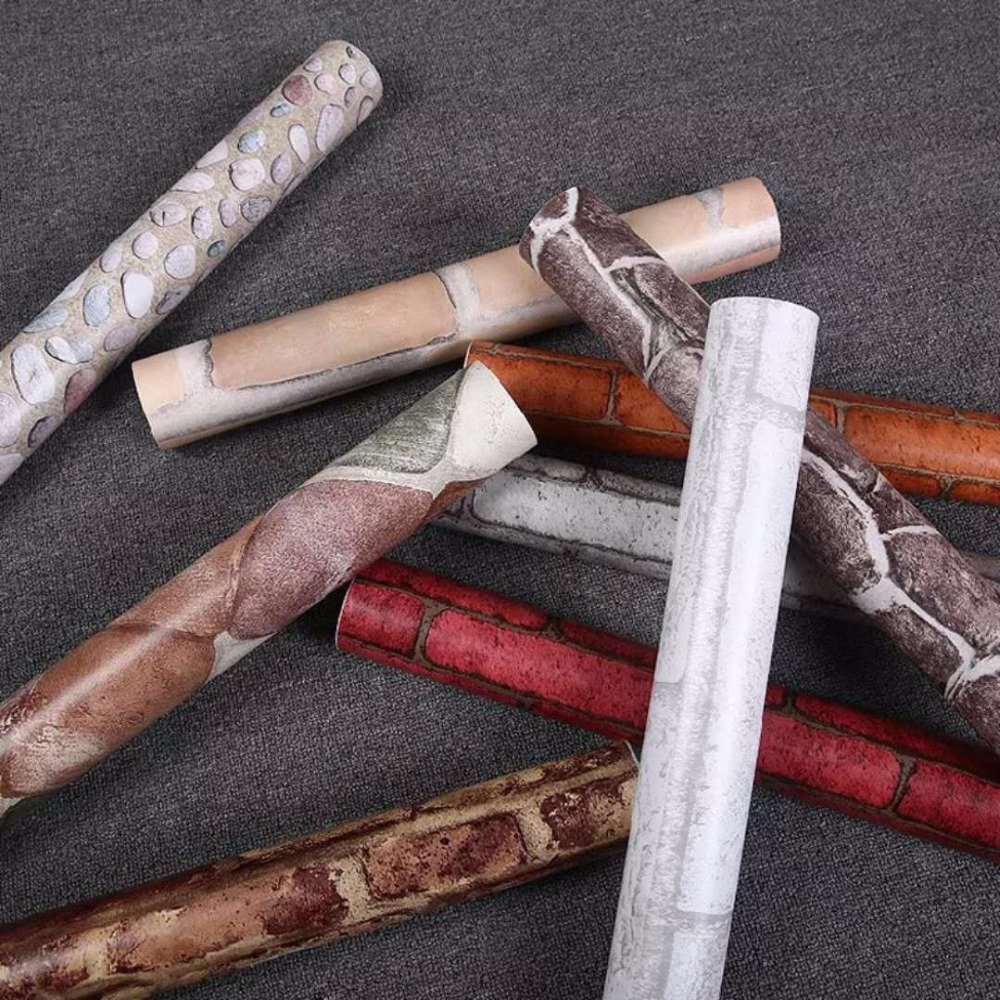 PVC wallpaper self adhesive vinyl decoration stickers