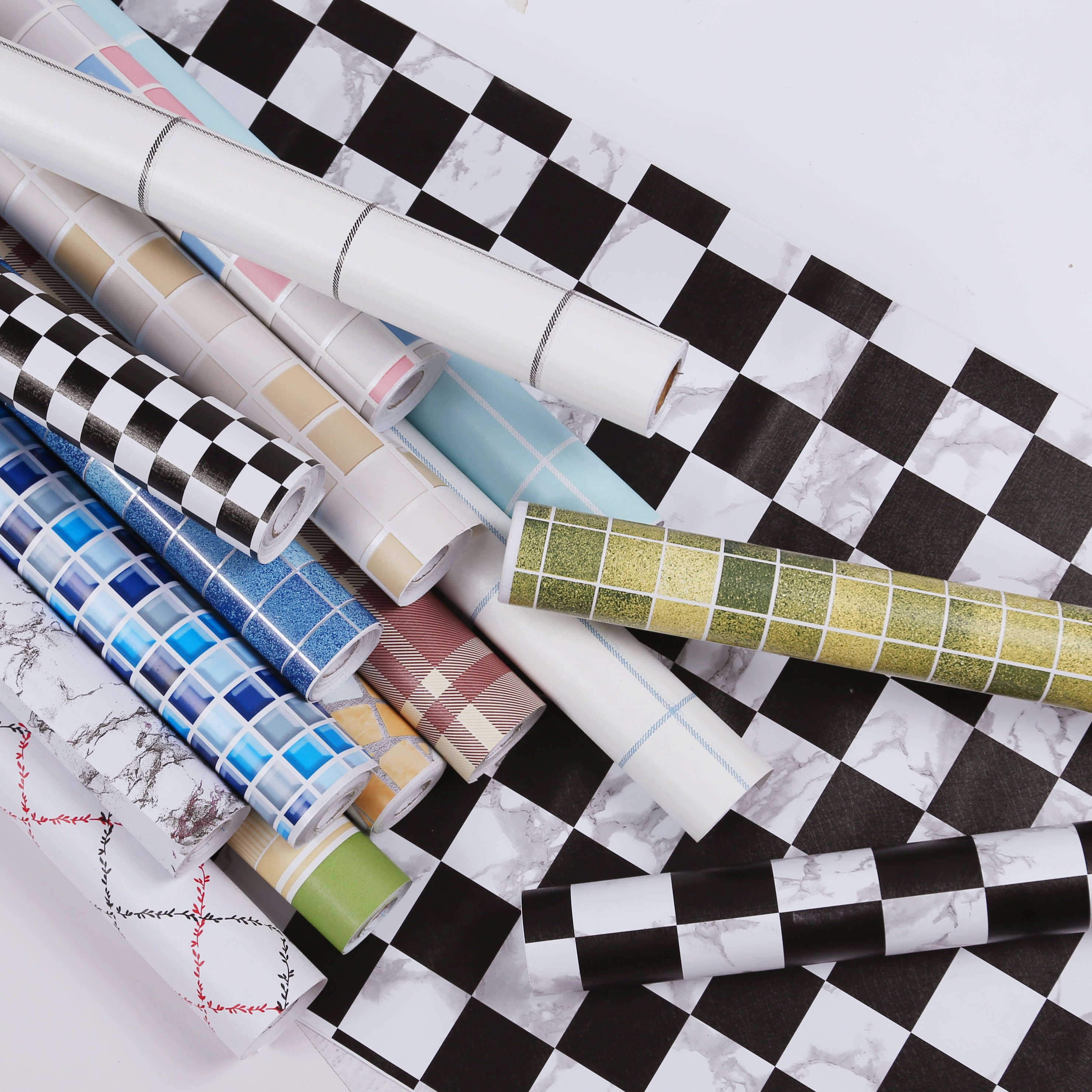 PVC wallpaper self adhesive vinyl decoration stickers