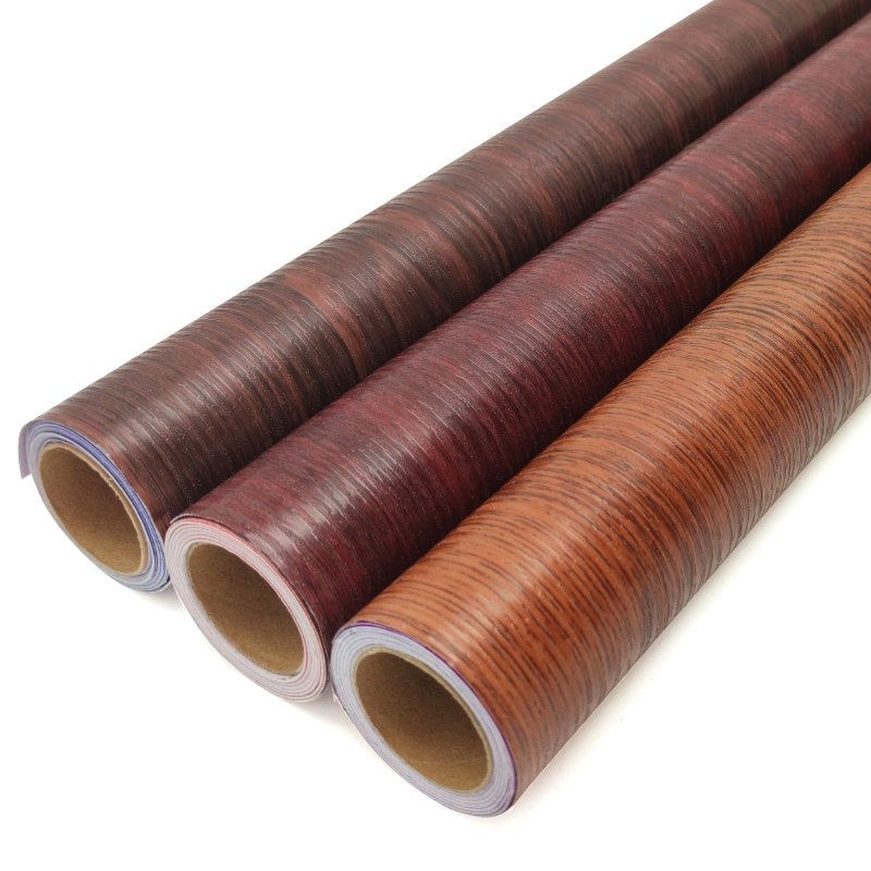 peel and stick wallpaper vinyl wood design cabinets wallpaper