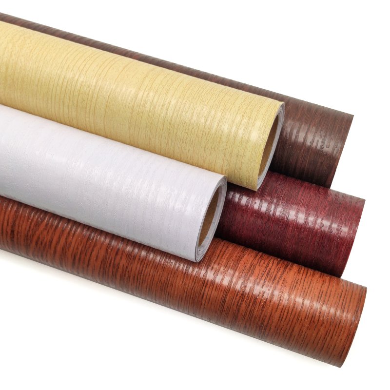 peel and stick wallpaper vinyl wood design cabinets wallpaper