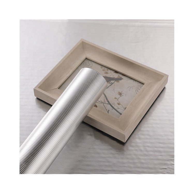 Oil-proof PET Self Adhesive Aluminum Foil PVC Vinyl Films Sticker Wallpaper Rolls for Cabinet