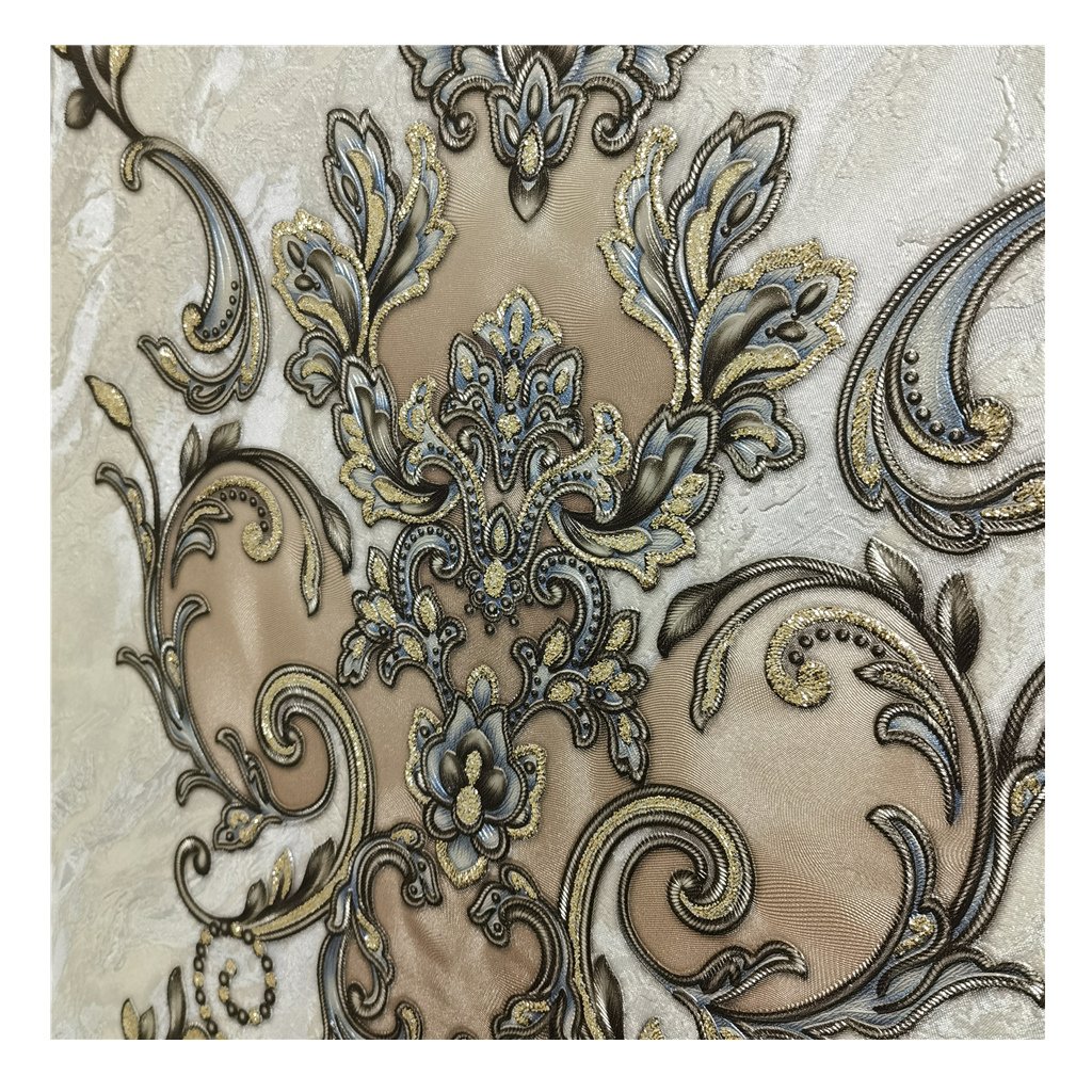 Luxury Glitter Wallpaper Rolls Metal Wall Decoration Gold Wallpaper Metallic Wallcoverings Wallpaper 3d For home decor