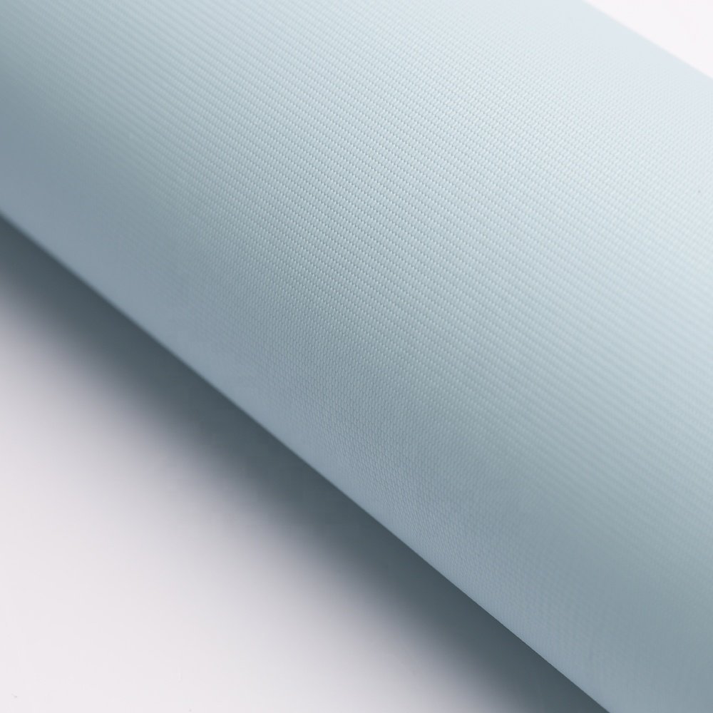 Latest Products light blue full of childishness wall paper gentle wall decor woven Texture vinyl wallpaper kid's room