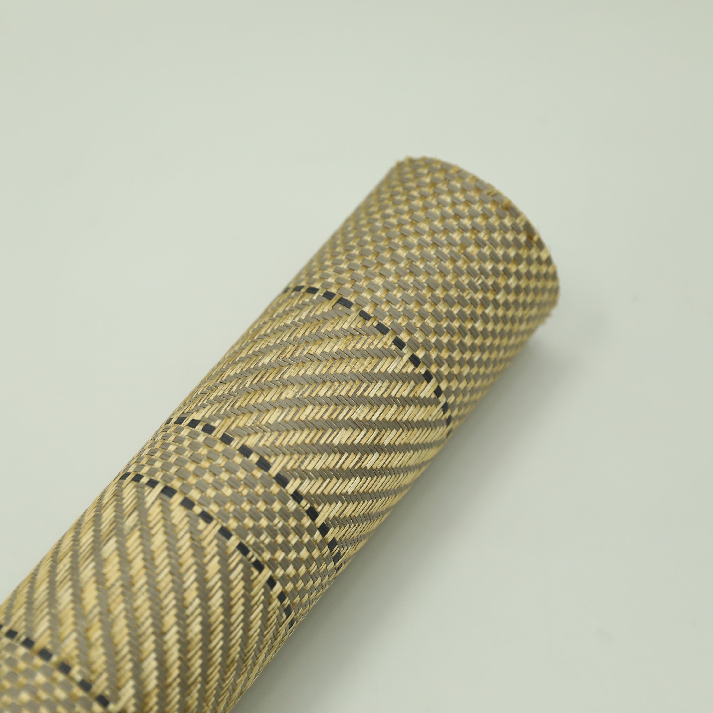 MYWIND Chevron Chic Grasscloth & Textured Natural Wall Coverings Shining Sparkling and Gold Colors Wallpaper Double Rolls
