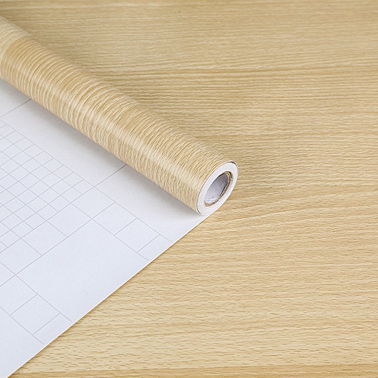 PVC Self Adhesive Natural Wooden Style Decorative Wallpaper