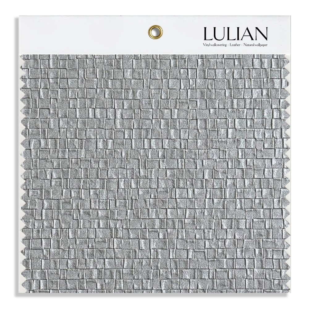 LULIAN Modern Glitter Waterproof Bedroom Home Decoration Wallpaper Rolls Golden Silk Fabric Backed Vinyl Wallcovering