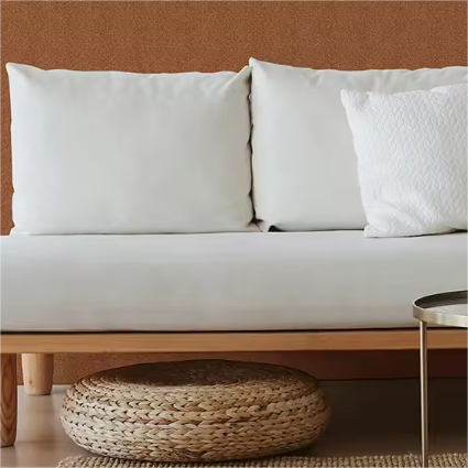 Natural style glass bead grasscloth sticker high quality wall paper rolls decor wallpaper wall living room