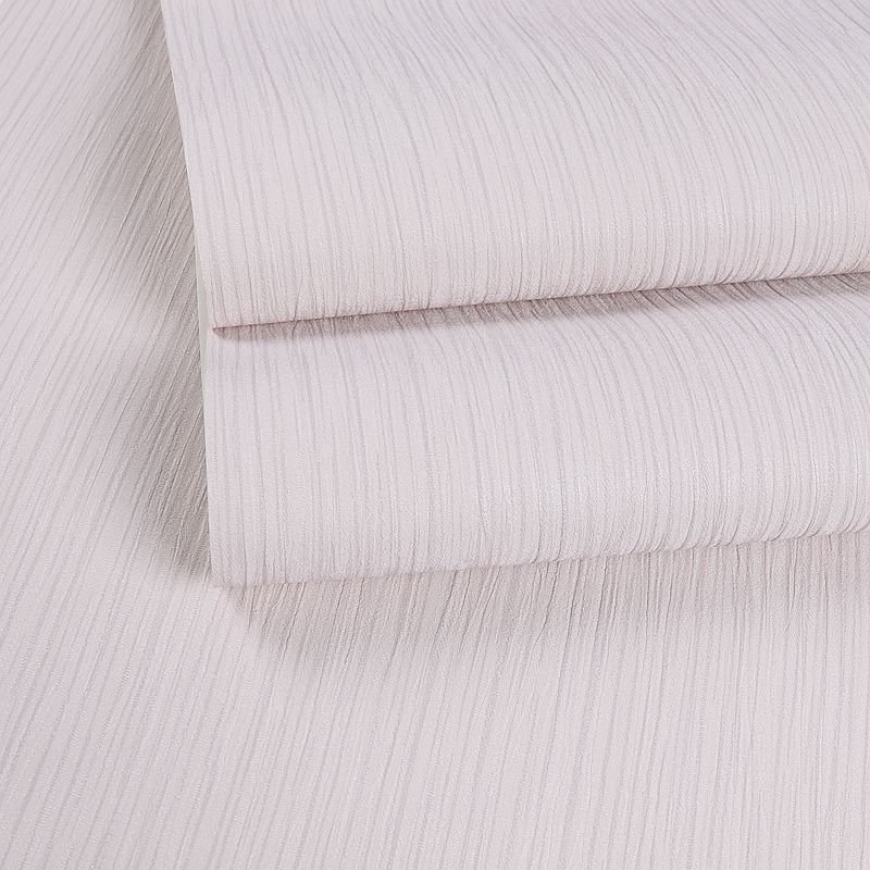 Deep coffee color, simple 3D solid color fine stripe wallpaper bedroom living room hotel background wall waterproof wallpaper