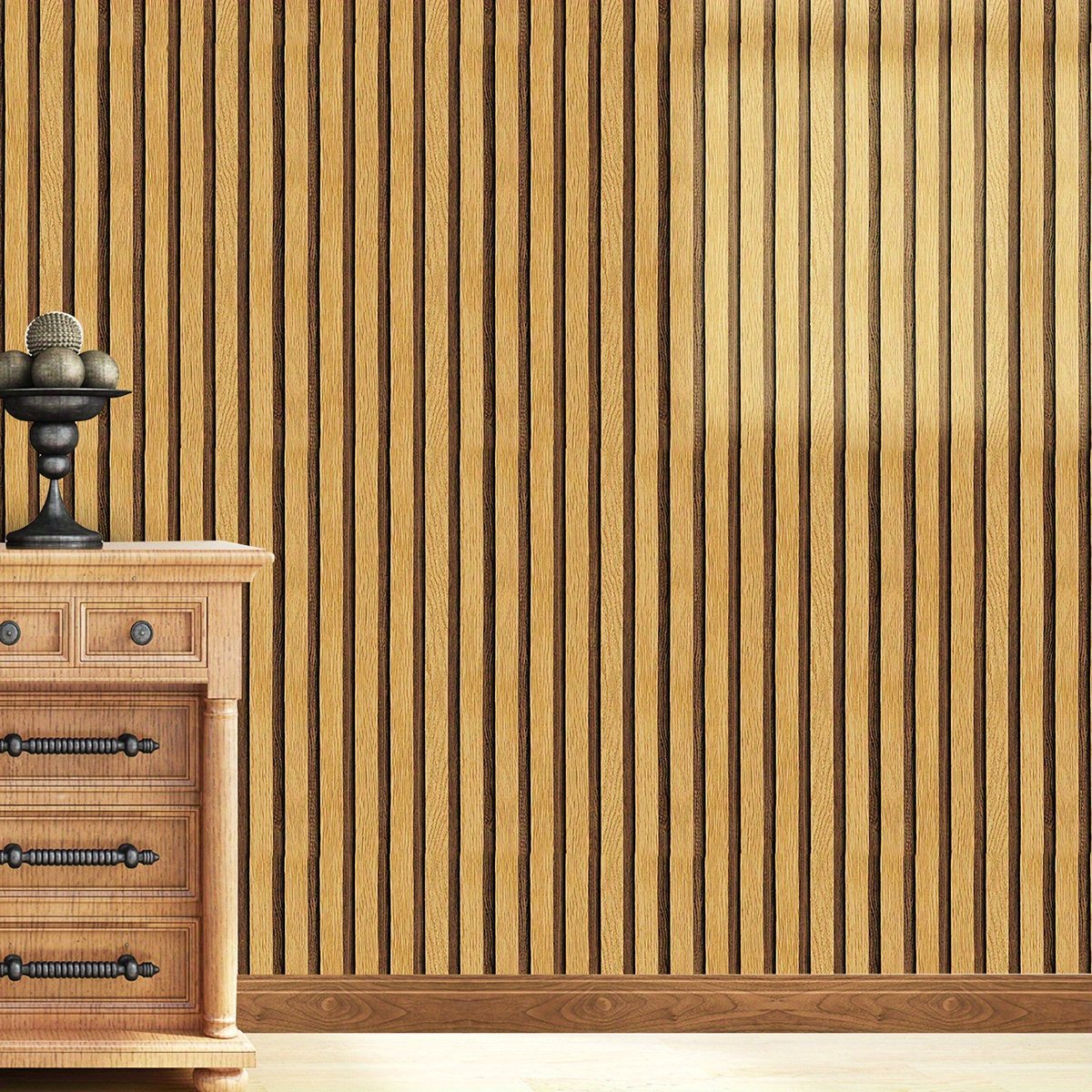 UDK Hot selling 45cm Modern Wood Grain Patter Wallpaper Adhesive Wall paper For Wall & Furniture Decoration