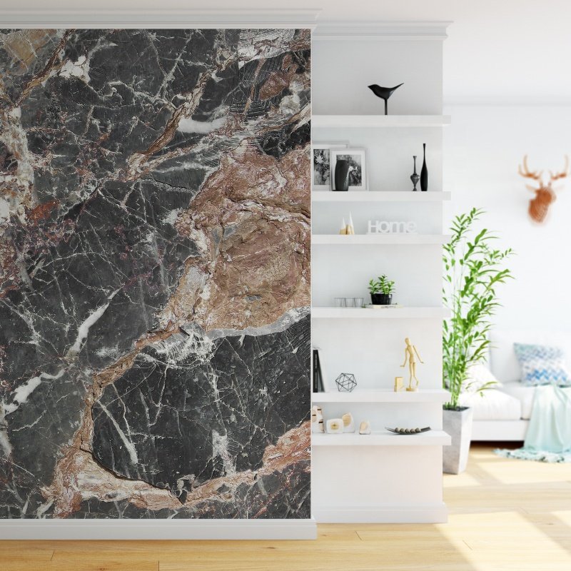 Wholesale Custom Design Colorful Wall Paper Large Size Decoration Decal Vinyl PVC Adhesive Wallpaper Rolls Sticker