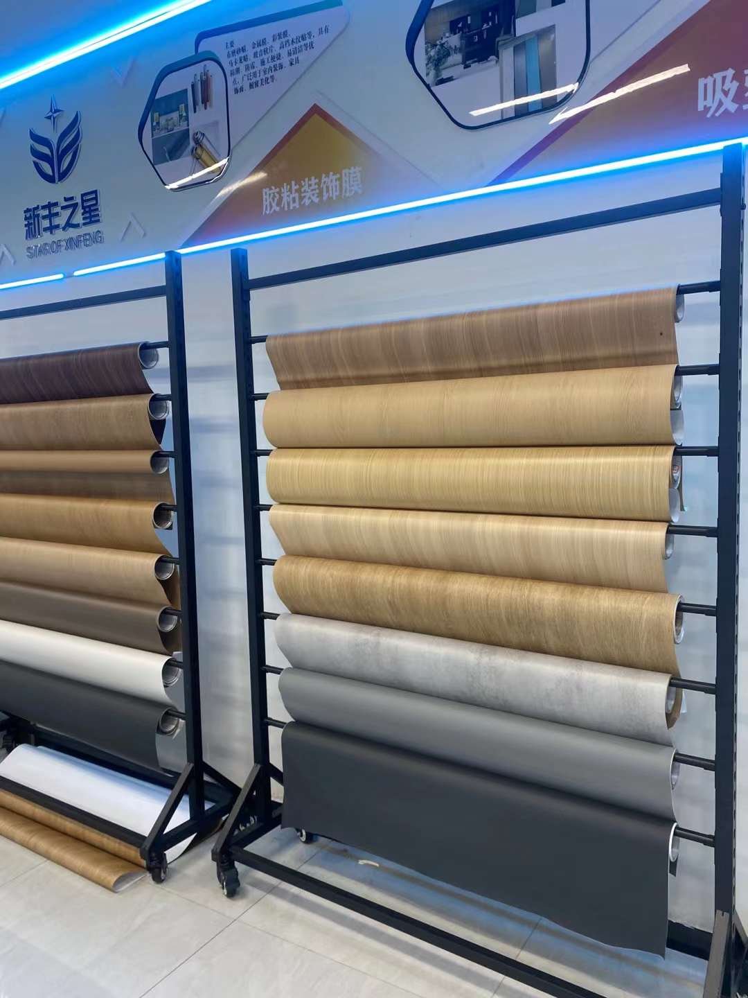 1.24M*50M Big Roll 3D Texture Nature Wood Wall paper for Project Modern Fire-retardant Wood Grain Wallpaper Rolls