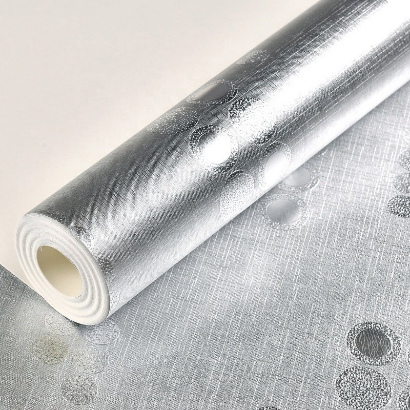 Modern Gold Foil Mosaic Wallpapers Wall Coating(old) Waterproof Wallpaper Rolls for Shop Hotel Roof Walls Mural