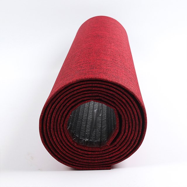luxury linen fabric wallpaper rolls self-adhesive self adhesive pe foam soft wallpaper