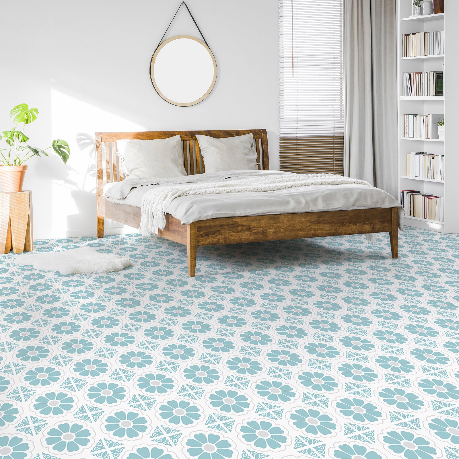House Decoration Soft Soundproof Floor Paper Self-adhesive Flooring Stickers Tiles DIY Floor Tiles 30*30CM
