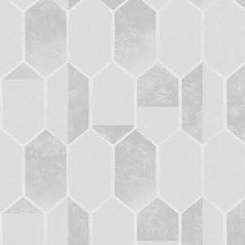 Green geometric pattern brushing water Self adhesive 3D non-woven wallpaper