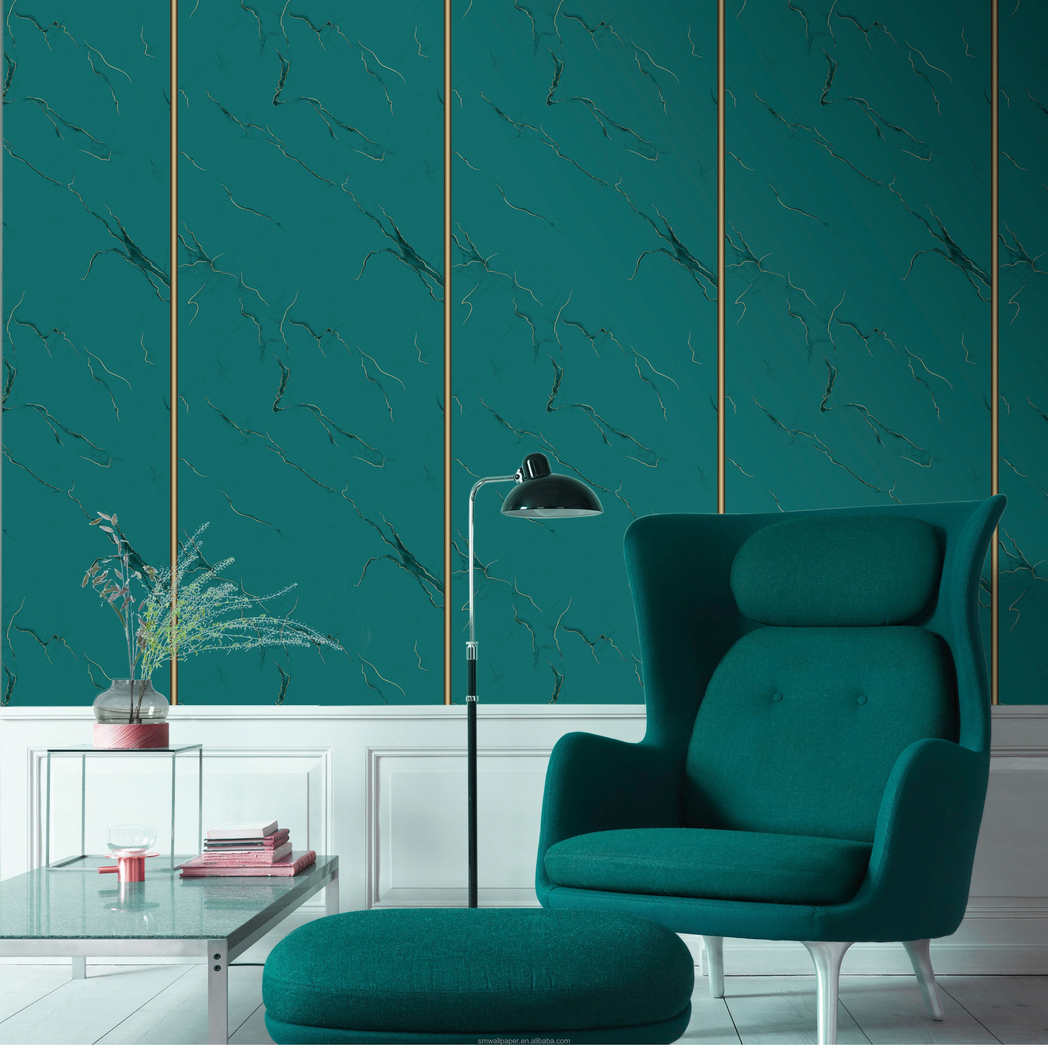 cheap 3d Chinese Hand Painted Picture Living Room Home Decoration Wallpaper