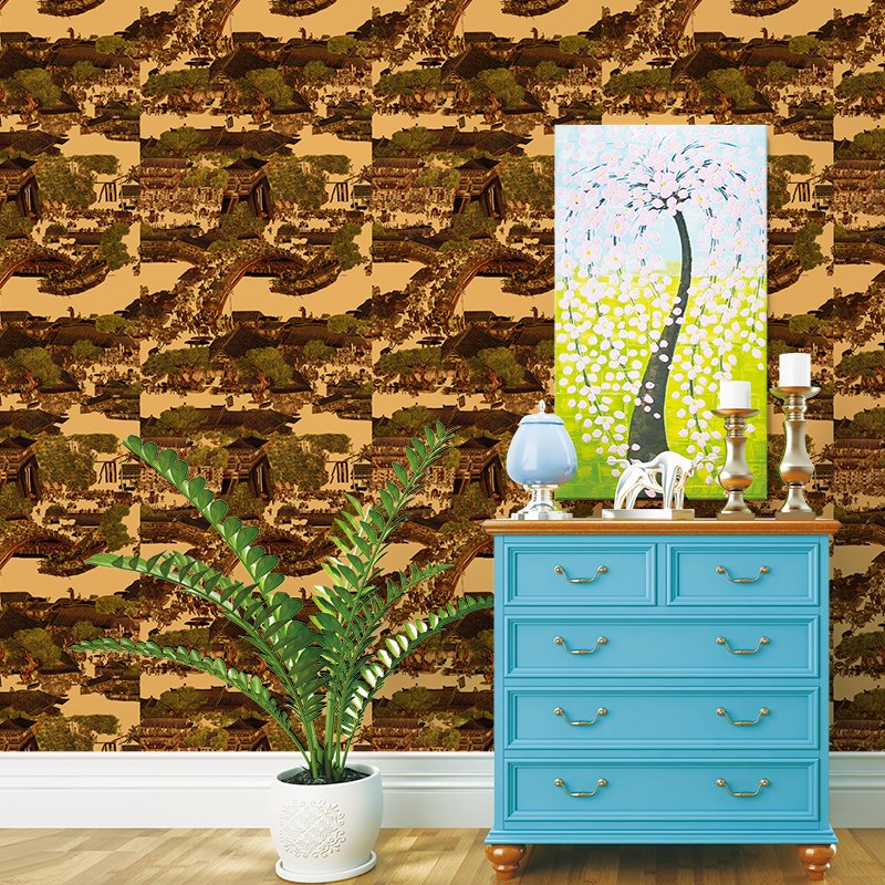 In stock New Arrival Household 3d Pvc Wallpaper Interior Coating Wall Paper Geometric Pattern Modern Design Home Decor rolls