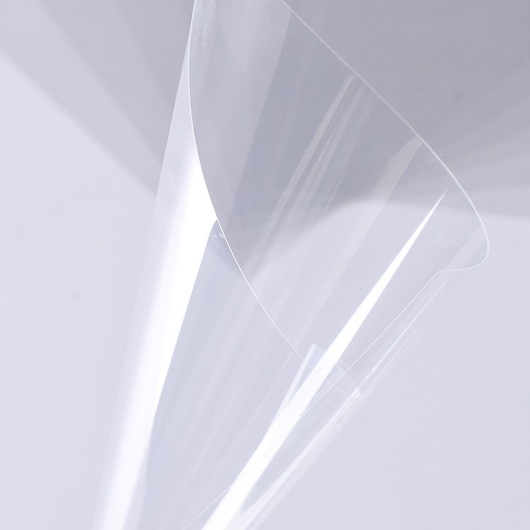 Gloss pp White/Silver/Transparent Giant label Material Polypropylene Sticker PP Stock Giant roll PP decorative film