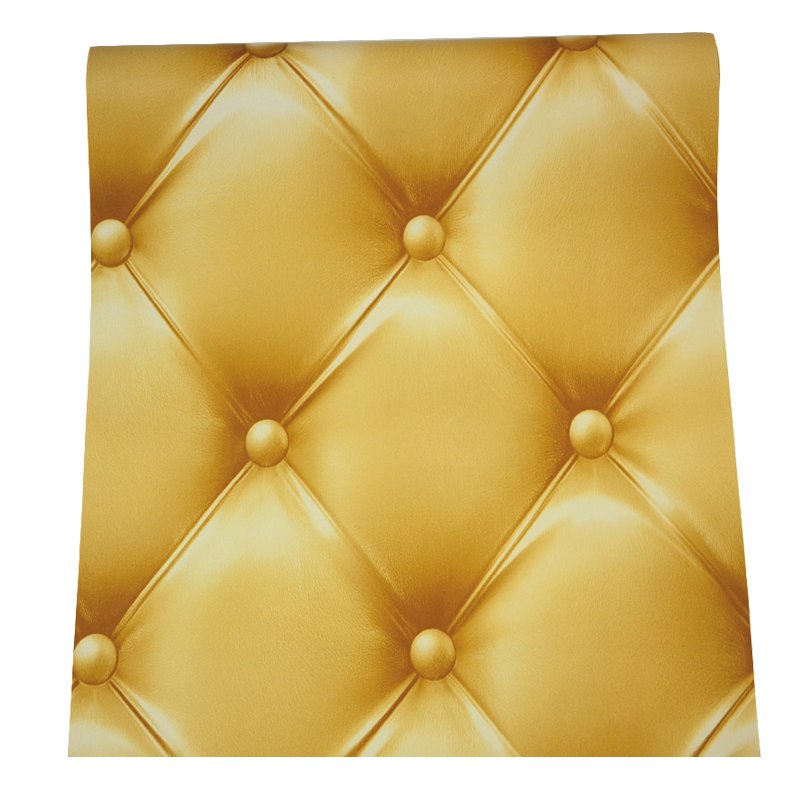 Modern Simple Soft Wrapped PVC Vinyl Wallpaper Rolls for Living Room Bedroom Hotel Bar Background Wall Decoration Factory Outlet