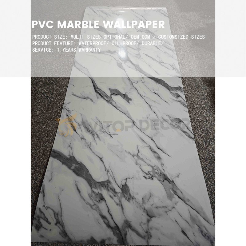 1220*3000mm soft material self adhesive marble wall rolls for interior wall decor