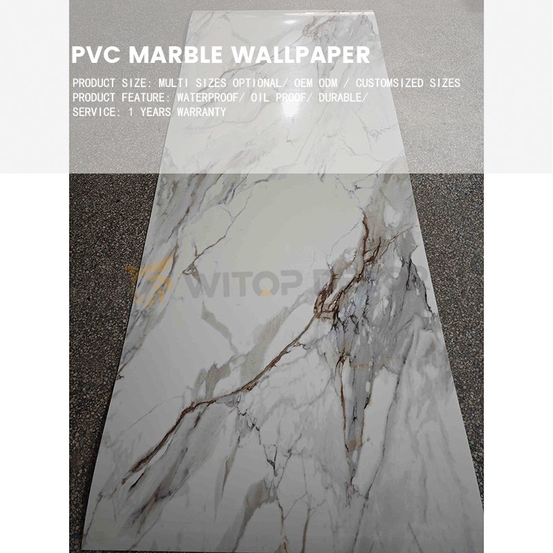 1220*3000mm soft material self adhesive marble wall rolls for interior wall decor
