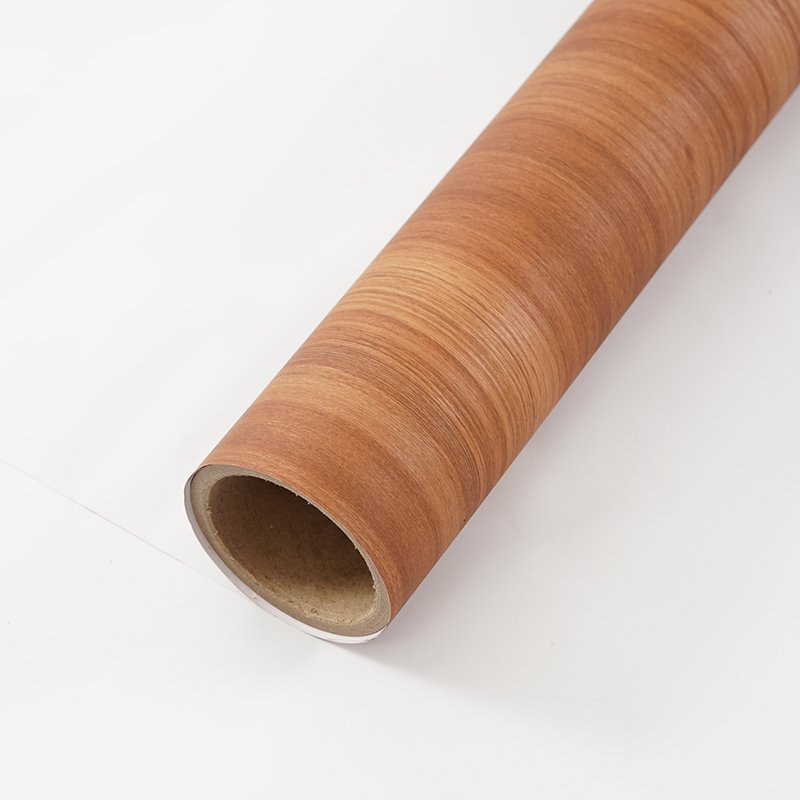 Decorative wooden texture wallpaper rolls for Wall and Furniture door Decoration marble film