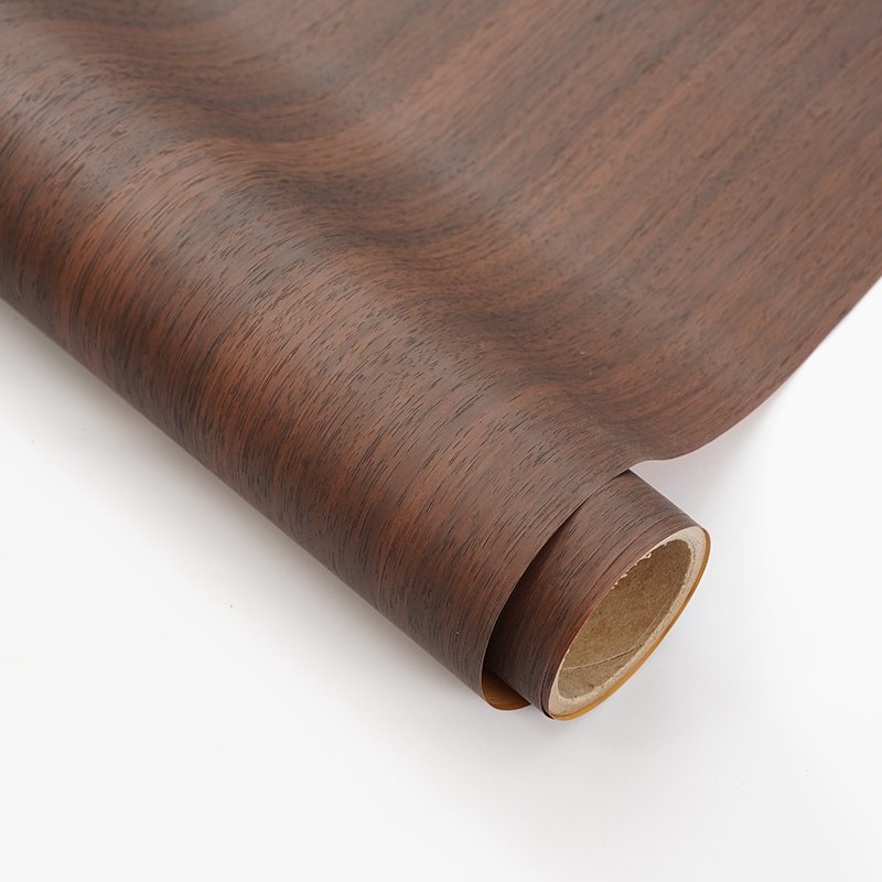 Decorative wooden texture wallpaper rolls for Wall and Furniture door Decoration marble film