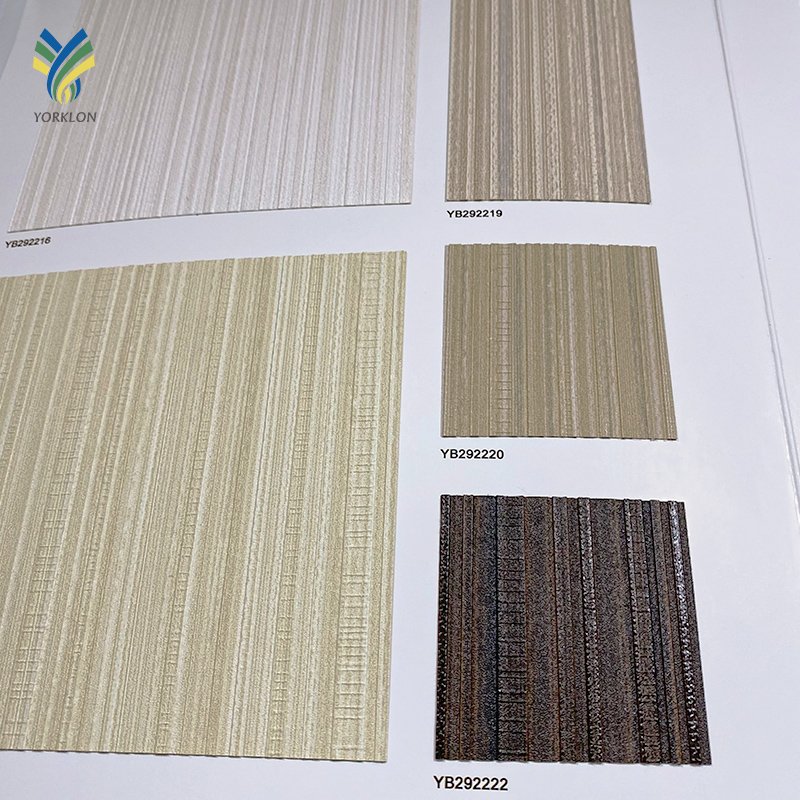 Yorklon PVC Wallpaper Wallcoverings For Hotel Panel Wall Decoration