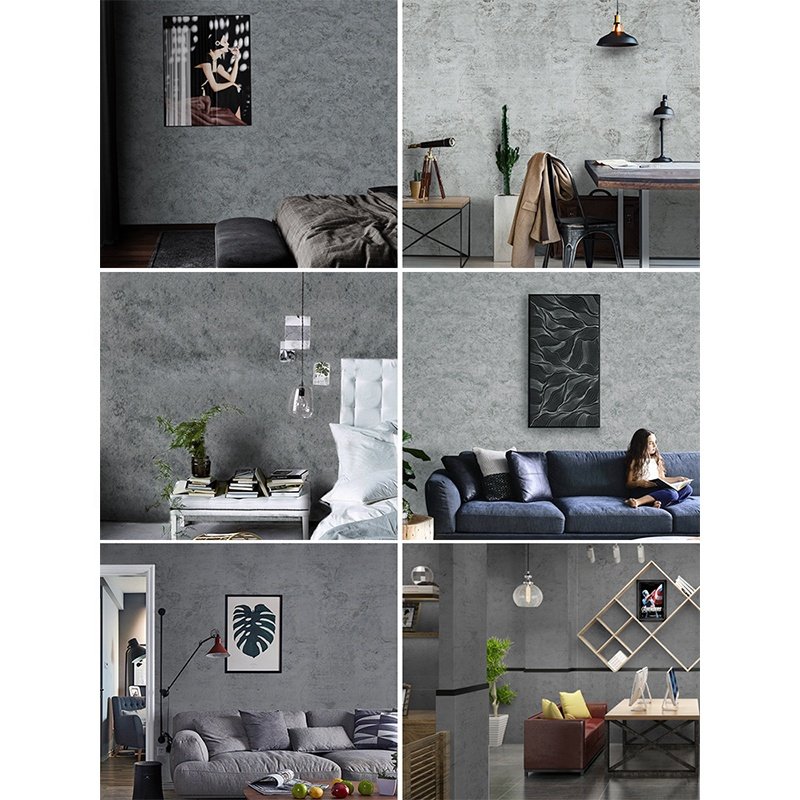 adhesion wallpaper tile selfadhesive wallpaper rolls 3d Home decor wallpapers diy Gray applicable to hotels etc