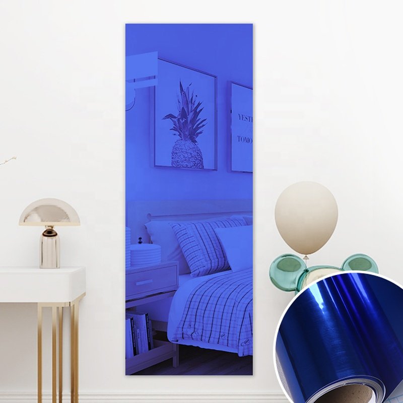 Miroor sticker DIY mirror film removable pvc wallpaper home decor