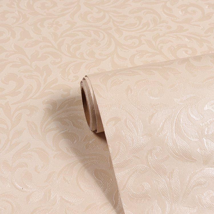 Flowers Pvc Self Adhesive Waterproof Wallpaper Peel and Stick Wall Covering Home Decoration Wallpaper Rolls