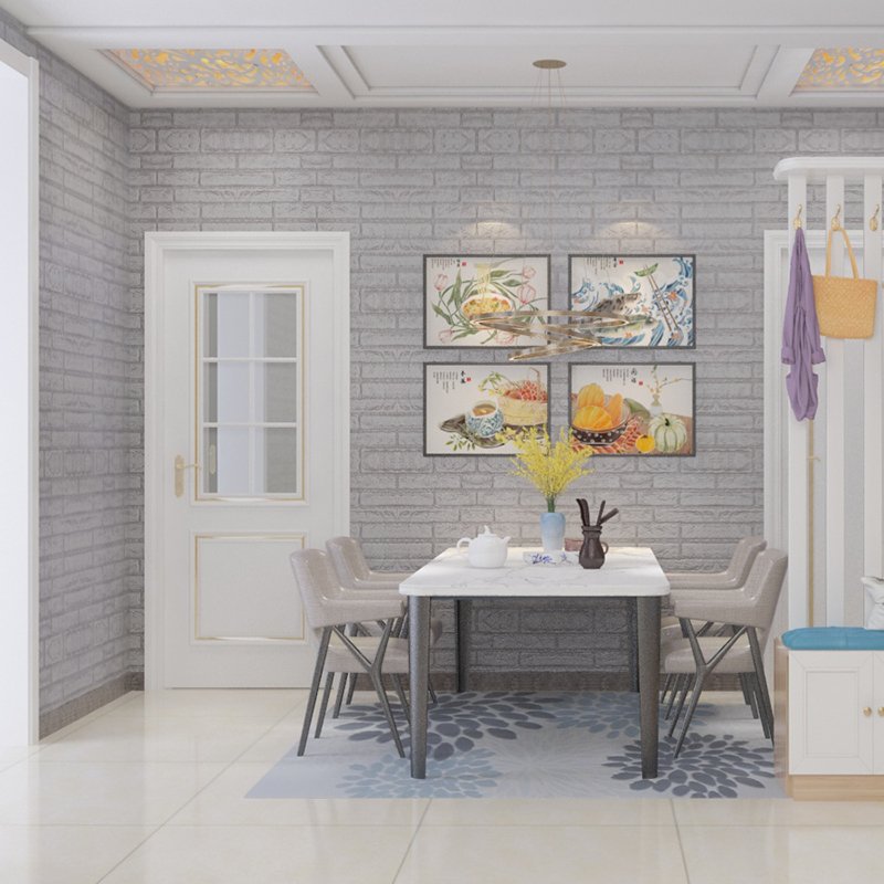 philippines pvc 3d home bedroom decoration self adhesive textured stone white brick wallpaper wall
