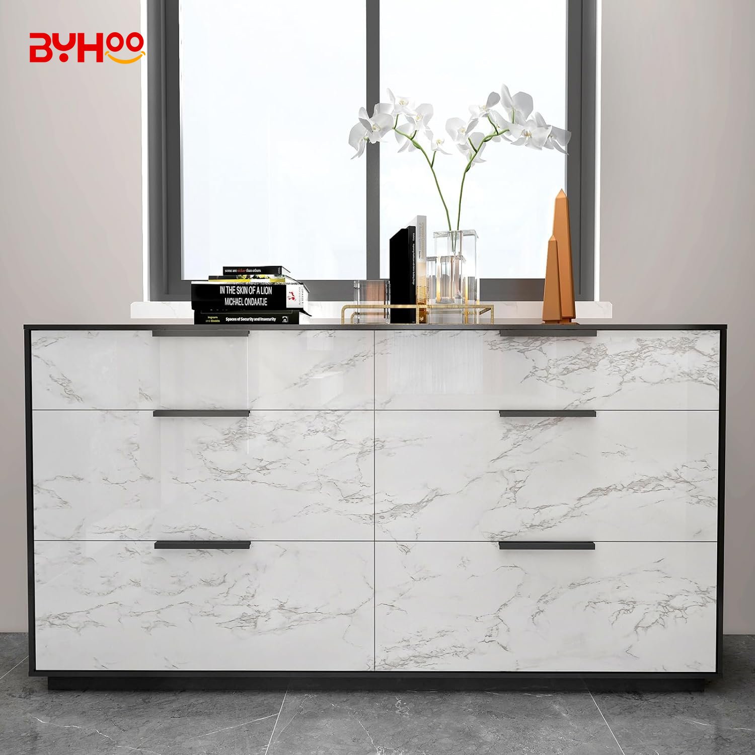 Wholesale White Grey Wallpaper Peel and Stick Glossy Marble Self Adhesive Contact Paper for Countertop Kitchen Cabinets Bathroom