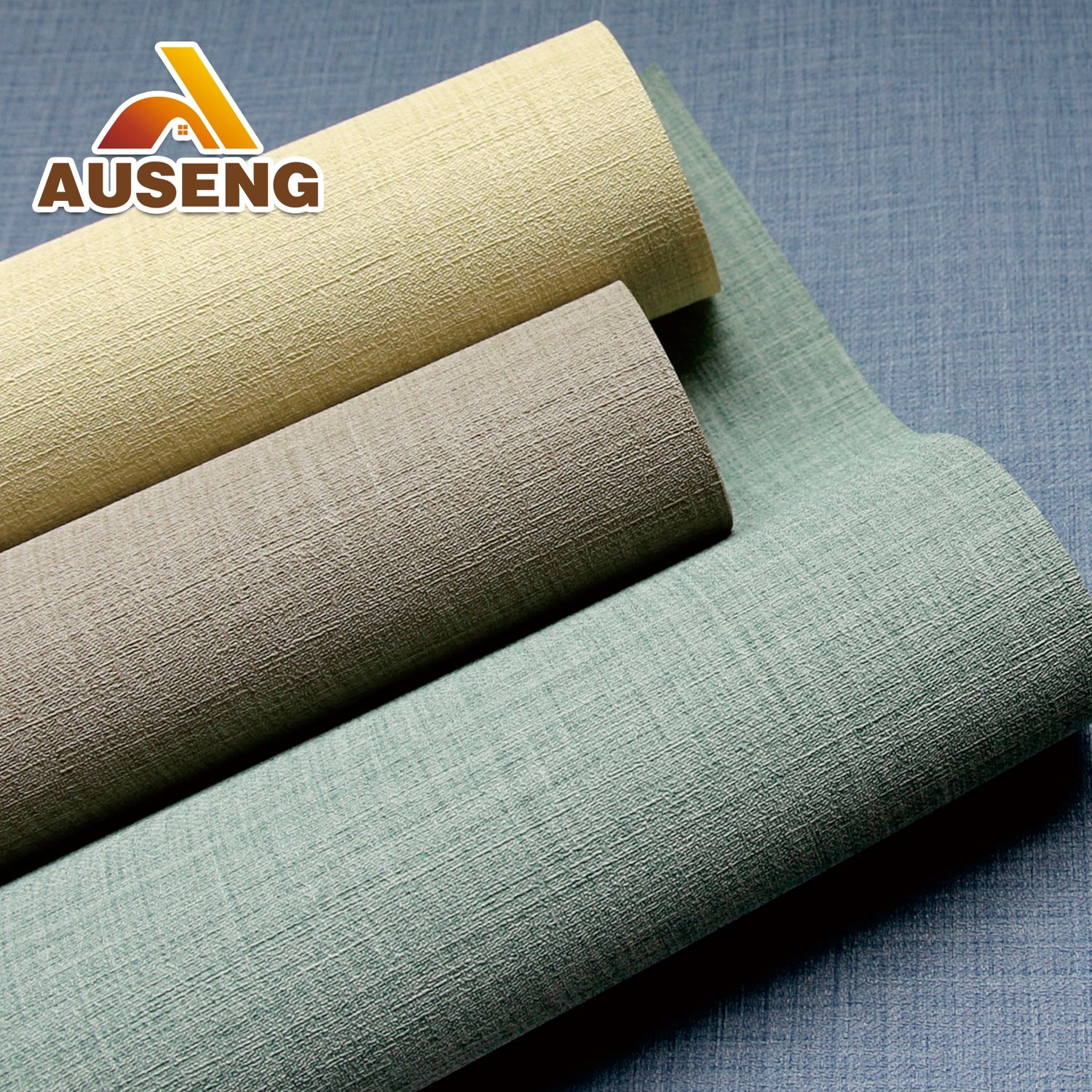 Hot Sale Waterproof PVC Vinyl Wallpaper Popular Hospital Project Fabric Wallcovering for Wall Decoration Hot Sale Wall Panels