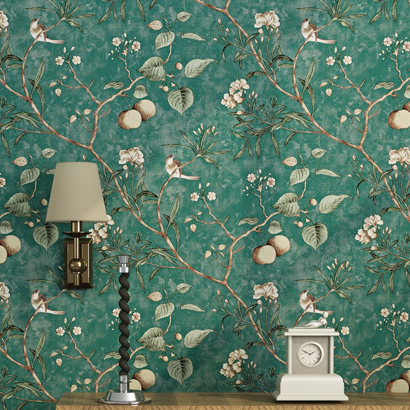 factory living room wallpaper home decoration wall paper Beautiful Golden Rose Flower Wallpaper