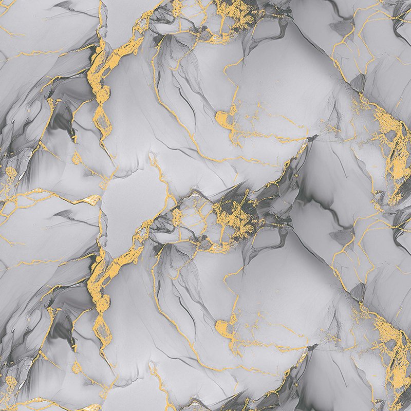 China Wholesale PVC 3d marble Wallpaper Easy to Install Gold Diamond Design Customizable UV wallpaper for market decorationrd