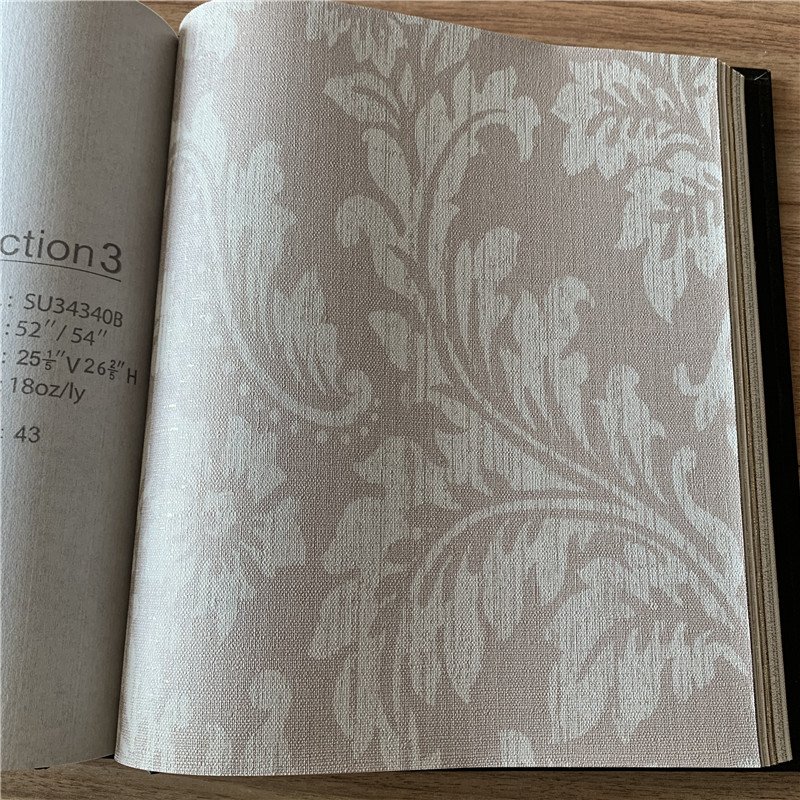 Designer Commercial Wallpaper Home Decoration Pvc Fireproof Wallpaper for Hotel Vinlyl Wallcovering