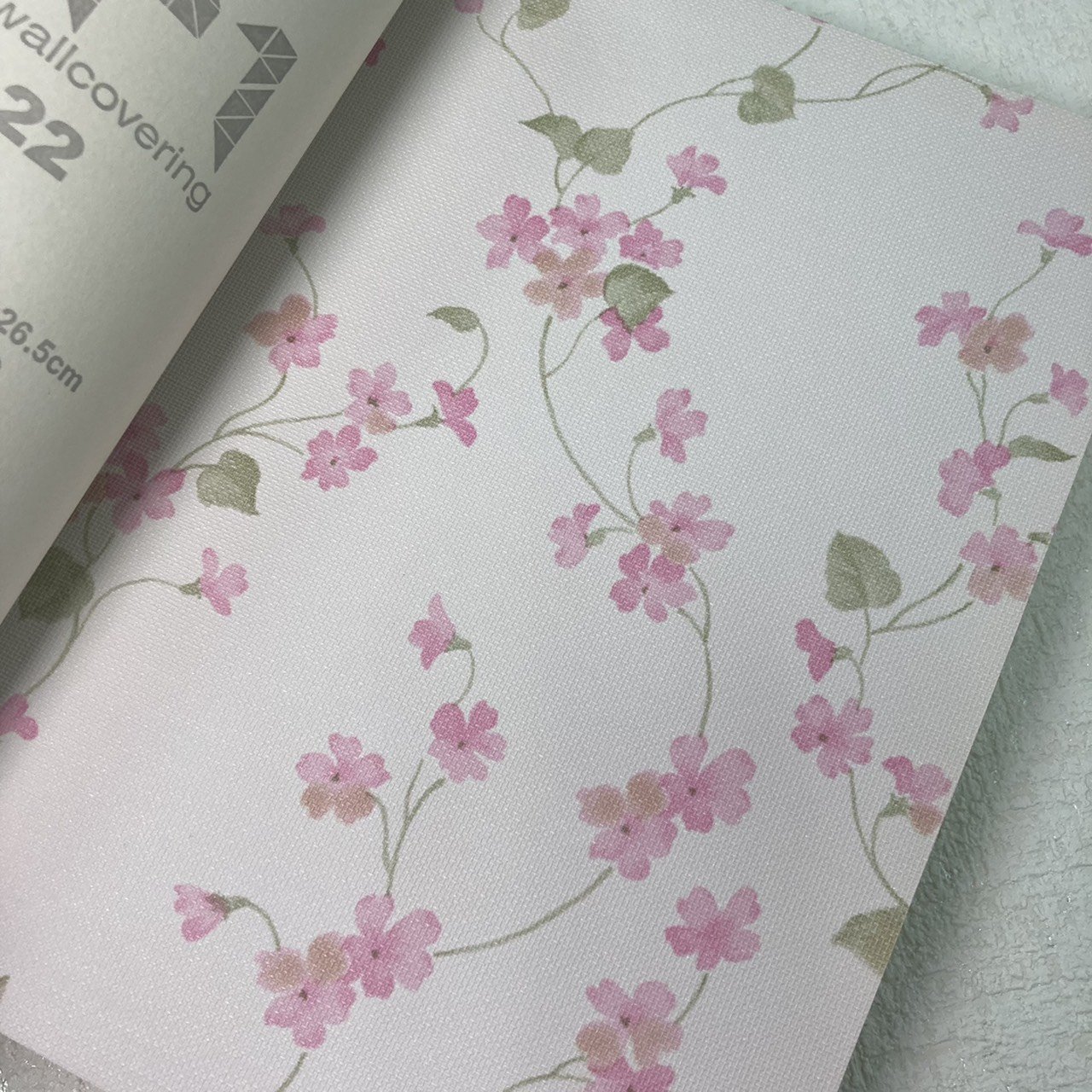 Modern Country Style Cute Beautiful Flower PVC Wallpaper Kitchen Living Room