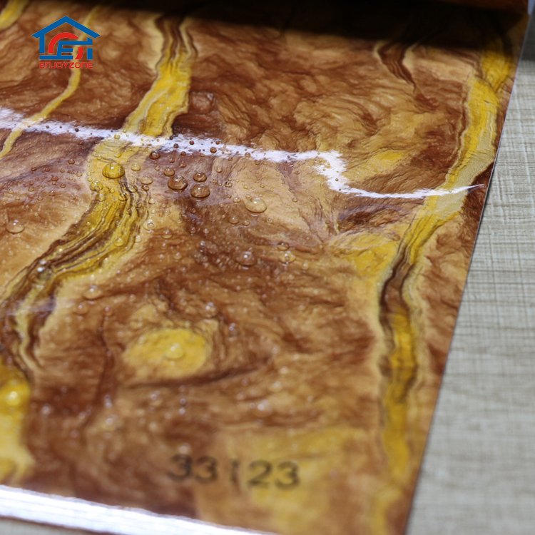 Decorative Wall Paper Marble Wallpaper Vinyl Sticker Roll