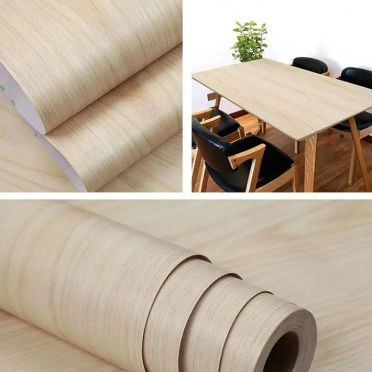 High Quality DIY Wall Covering PVC Furniture Self-Adhesive Vinyl Film For Home Wall Decoration Vinyl Membrane Foil Roll