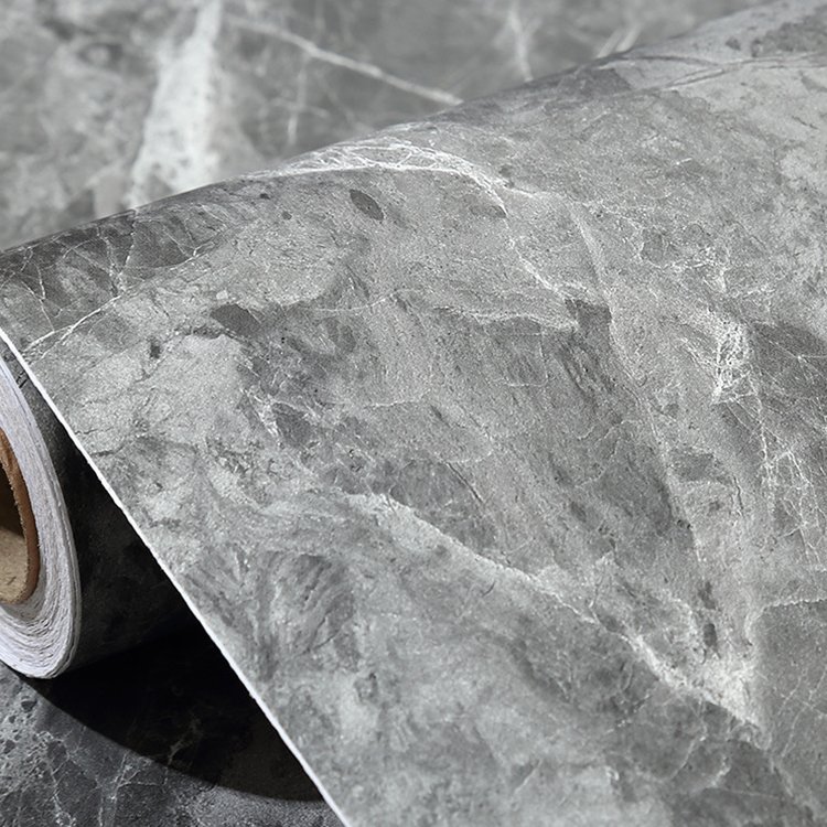 Hot New Marble Cement Vinyl Grey Wall Paper 3D Home Decoration Mural Wallpaper Adhesive Peel And Stick wallpaper 3d living room