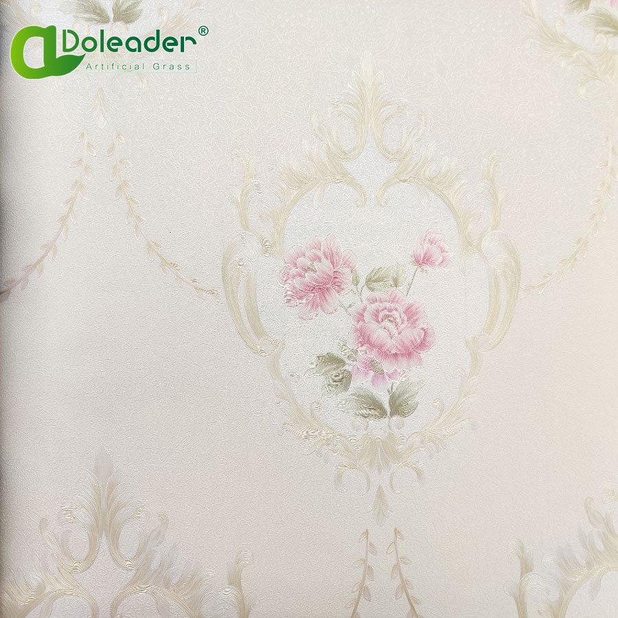 Doleader picture damask golden wallpaper modern for shop wall hotel walls 3d wall panels stocklot