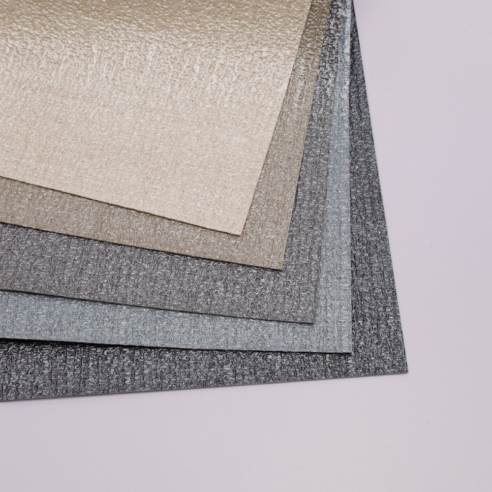 Wallpaper manufacturers in china Designs Modern vinyl fabric wallpaper PVC Wall covering for office house walls
