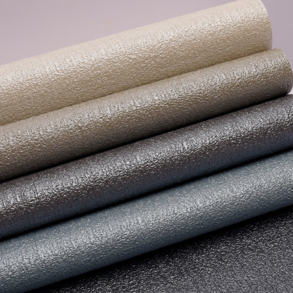 Wallpaper manufacturers in china Designs Modern vinyl fabric wallpaper PVC Wall covering for office house walls