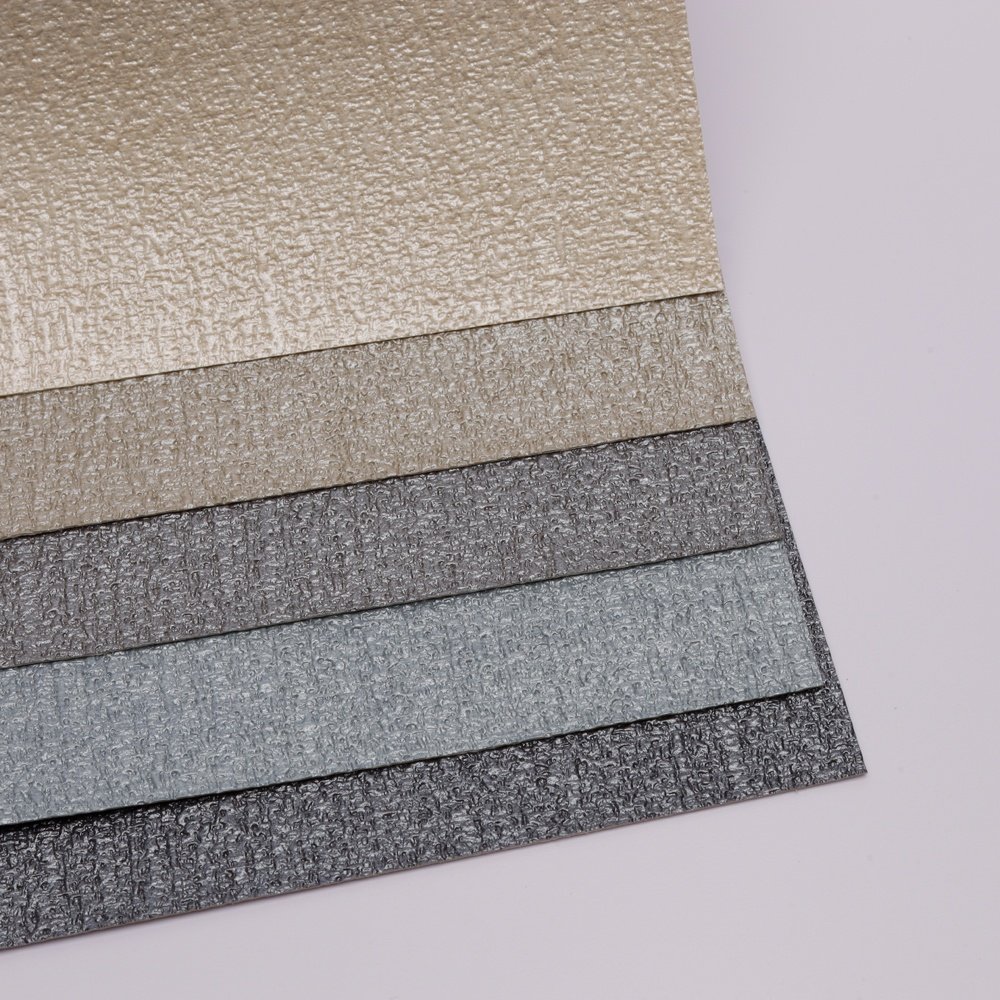 Wallpaper manufacturers in china Designs Modern vinyl fabric wallpaper PVC Wall covering for office house walls